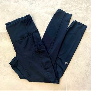 Fast and free tight 25 inches Lululemon black